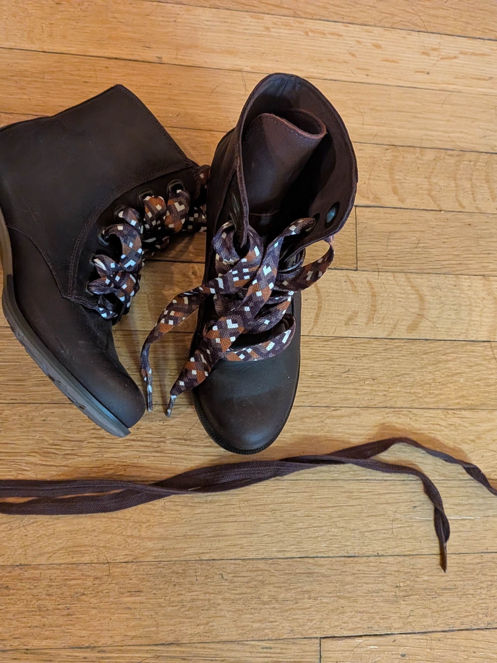 Chaco Dark Brown Women's Lace-Up Boot - Picture 7 of 7